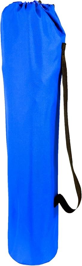 Scaun pliabil de plajă și camping AT PERFORMANCE® – Portabil, ușor, multifuncțional, 120 kg, cu geantă transport și suport pahar – Albastru